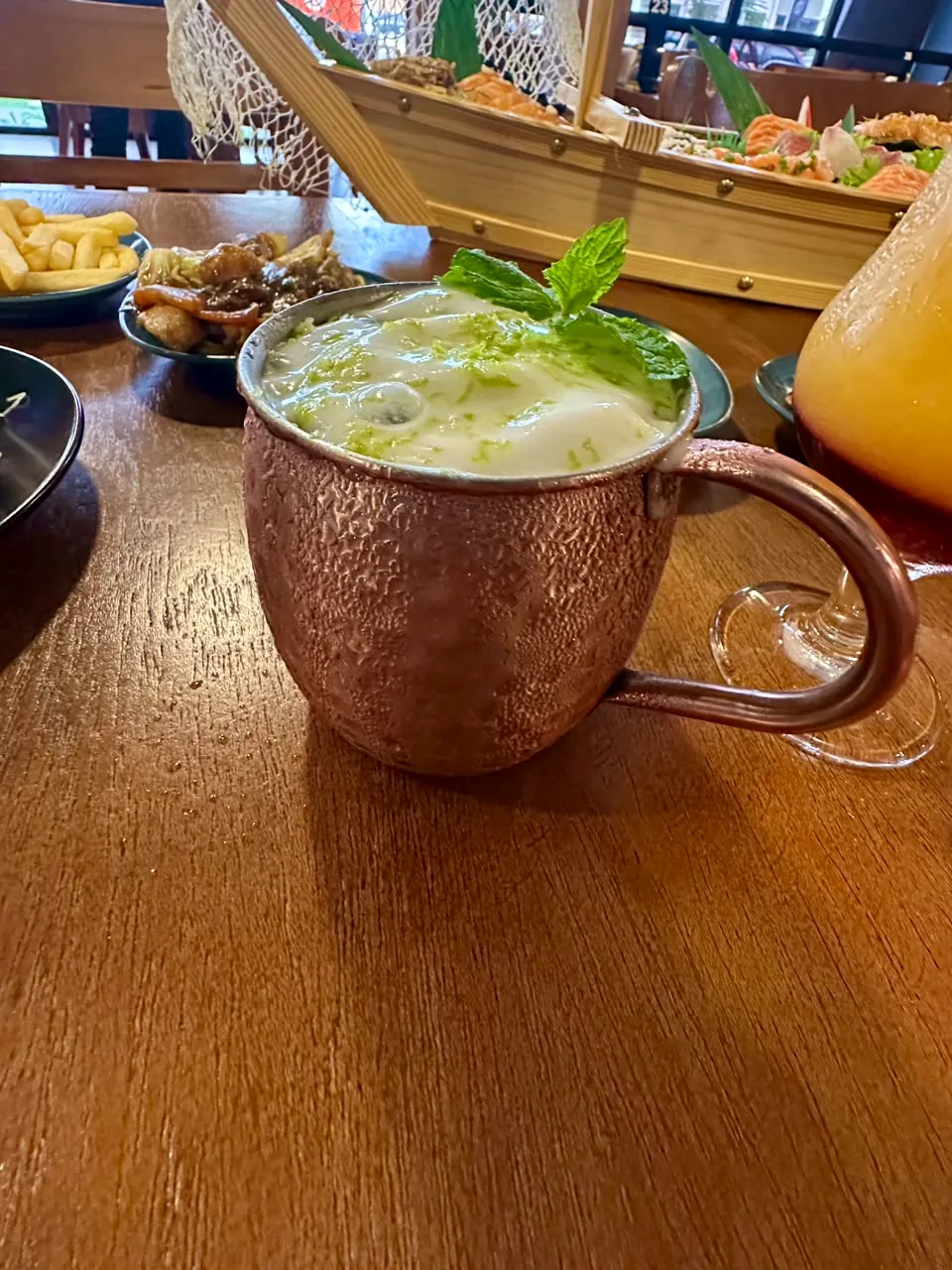 Drink autoral do Egao Sushi